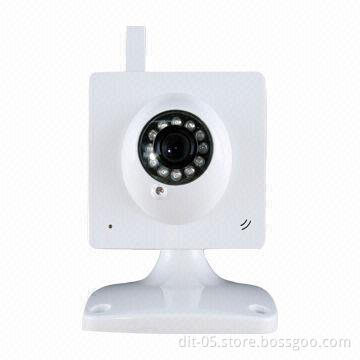 P2P IP Camera, Supports 802.11.b/g/n Wireless Protocol, 1/4-inch CMOS Sensor